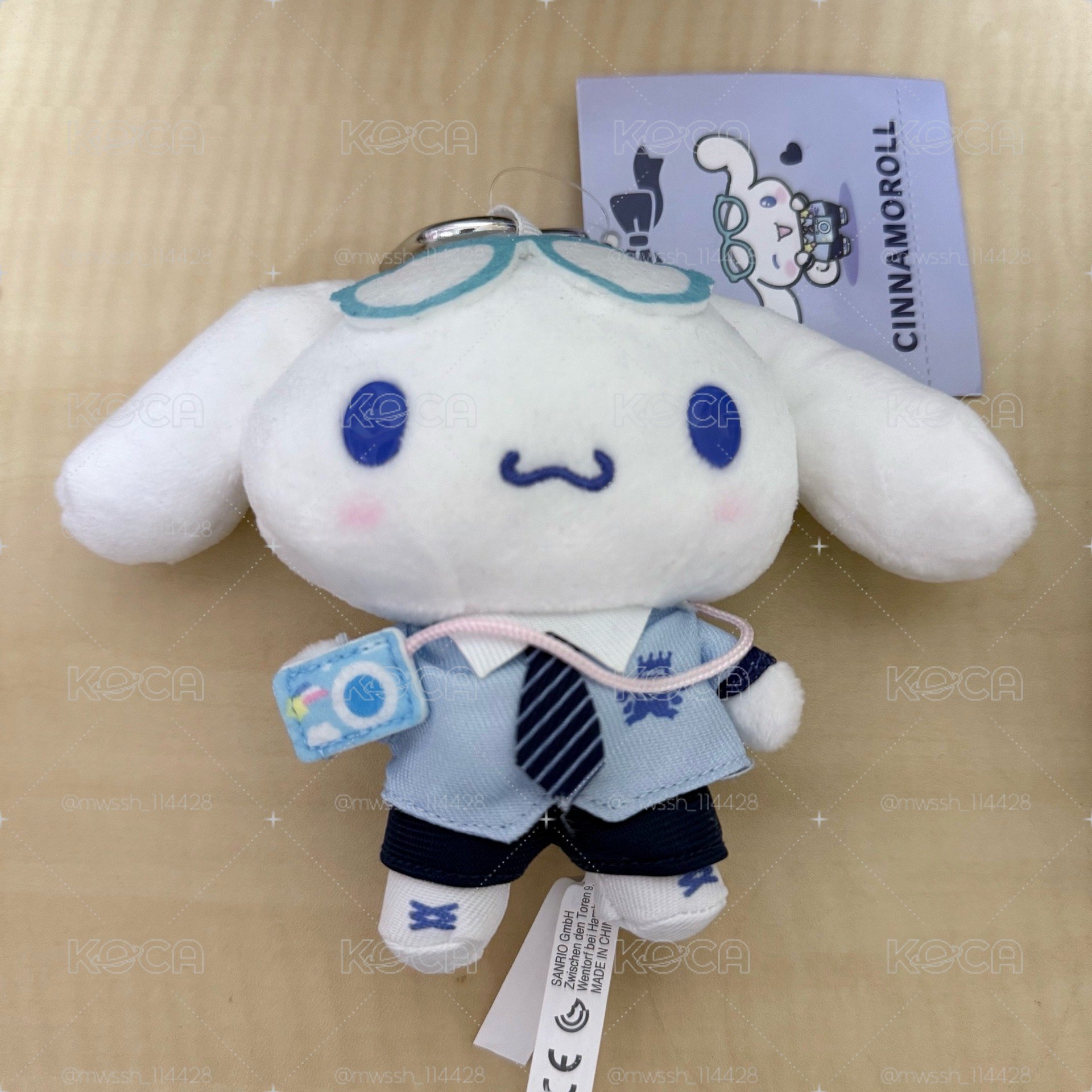 大耳狗 修學旅行系列 制服吊飾娃