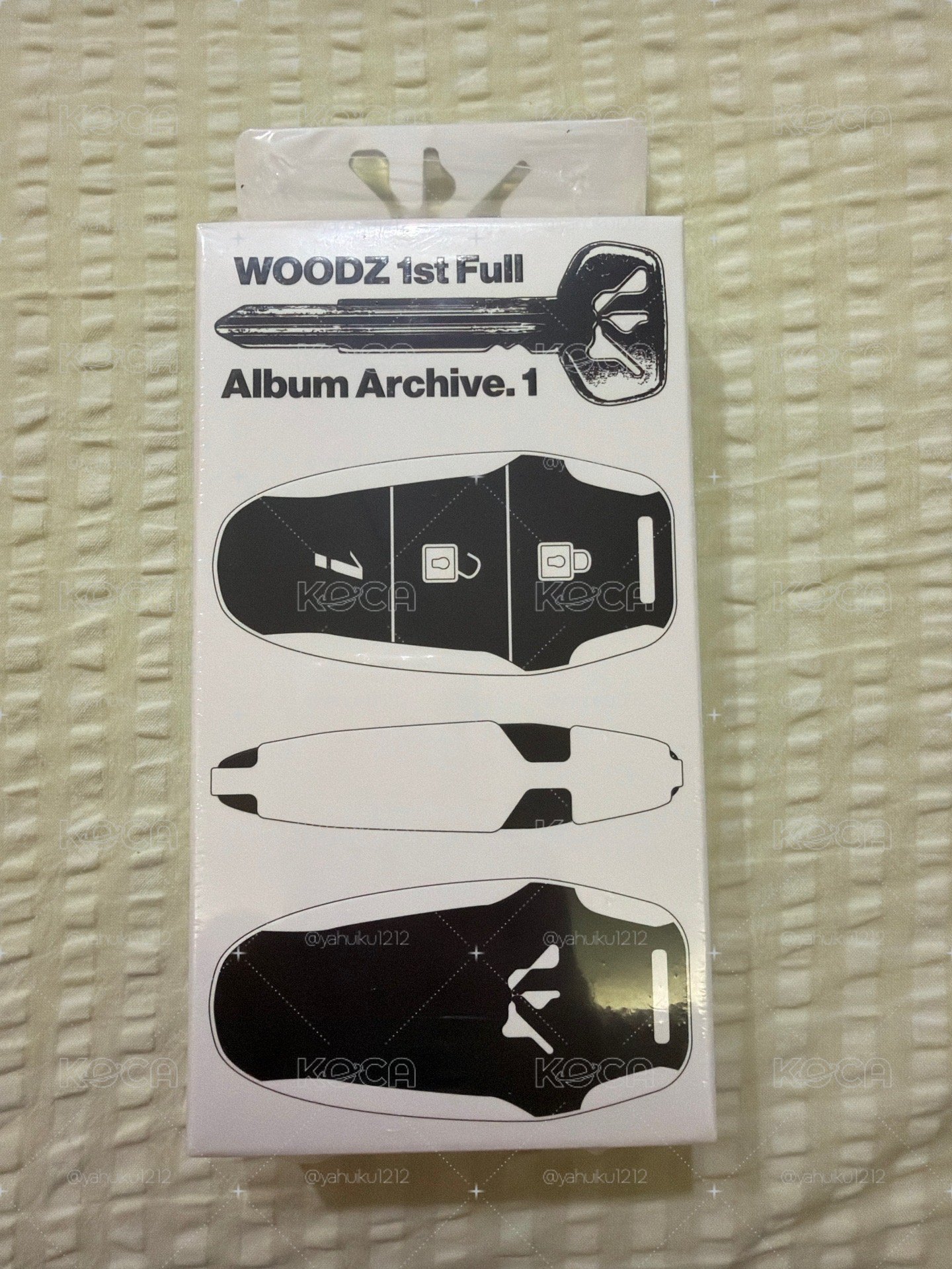 woodz 鑰匙專 全新未拆