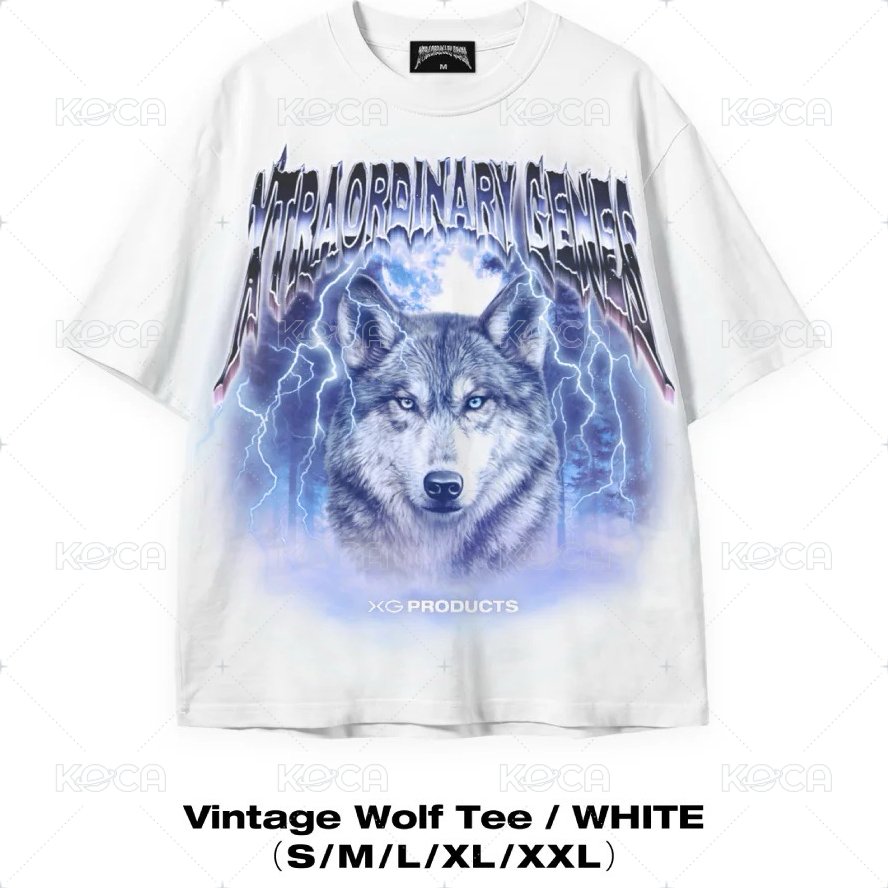 （預訂）白狼T,尺寸備註S/M/L/XL/XXL