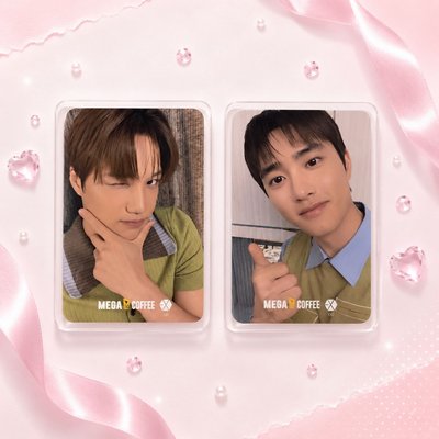 都敬秀&金鍾仁 MEGA咖啡小卡