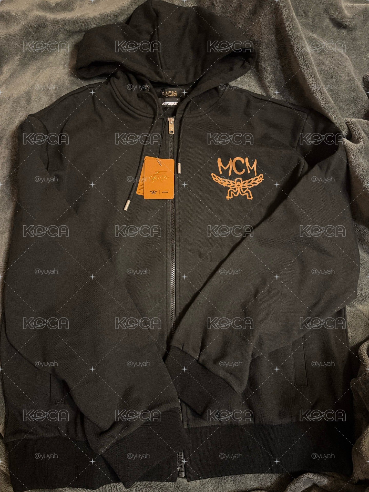 🫡現貨 MCM x MINGI 旼琦 fix on 聯名外套/連帽外套 XL號（over size🤟🏻）