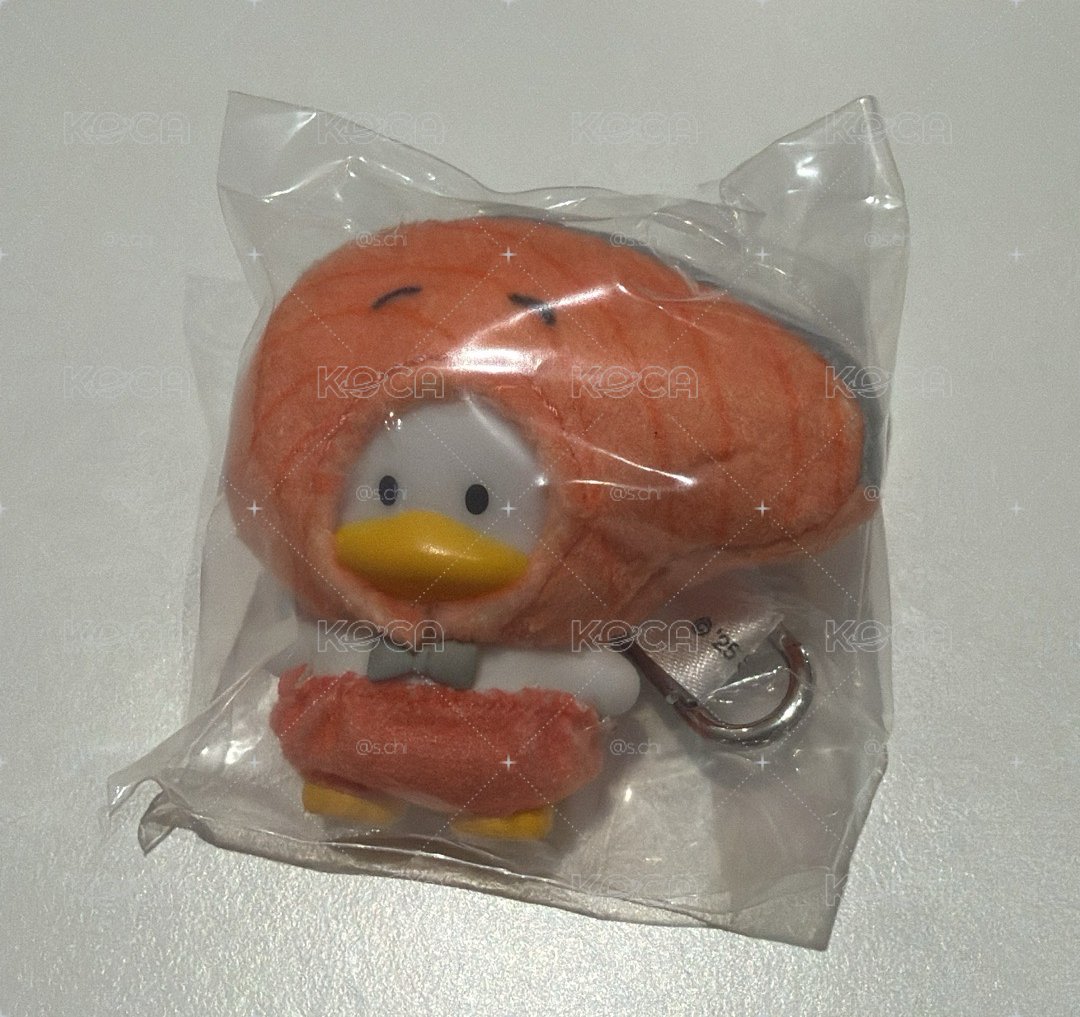 貝克鴨 鮭魚變裝吊飾