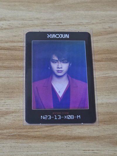 肖俊 NCT 2020 專輯卡