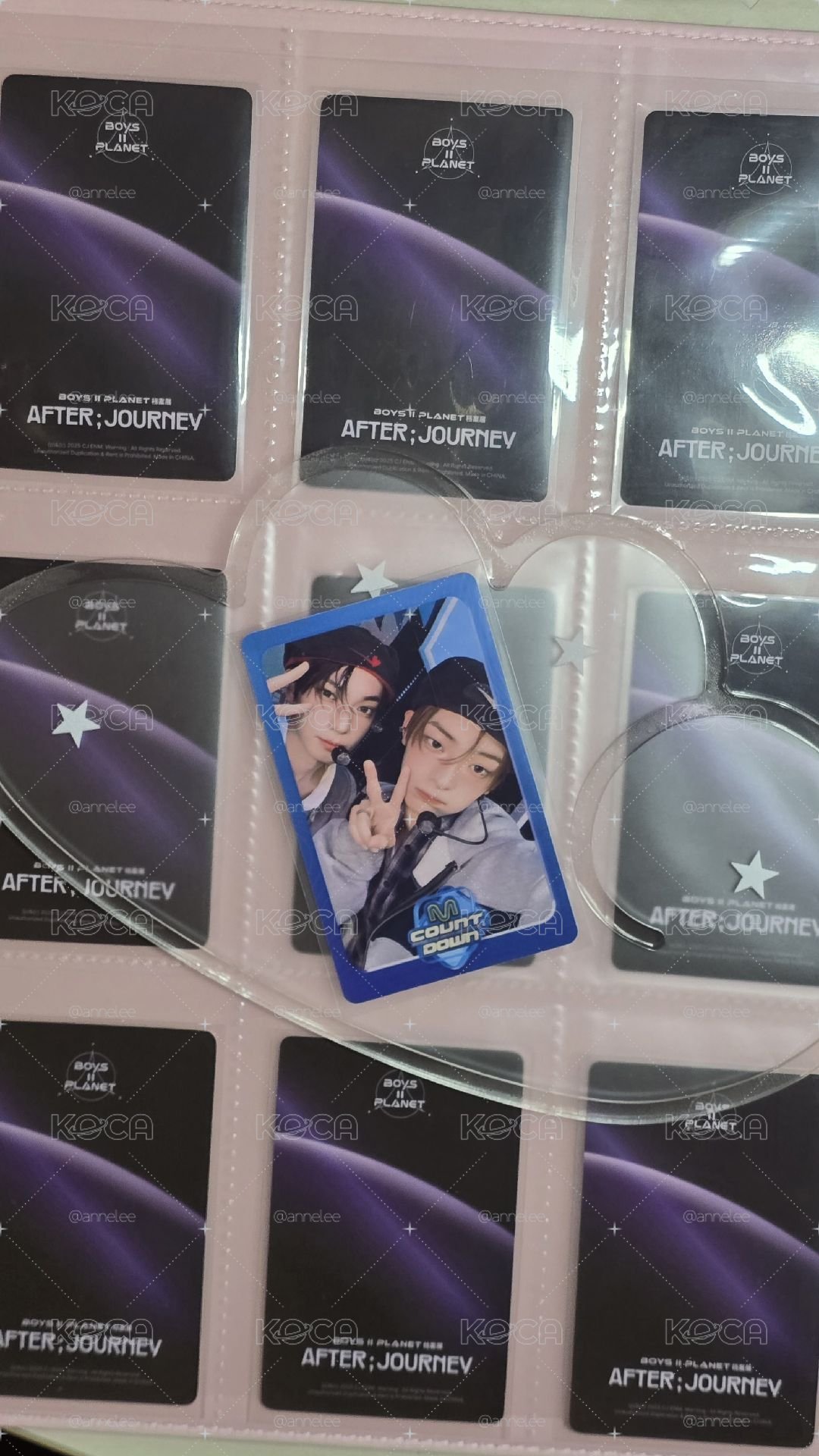 26KCON JP mnet offline pop-up  特典卡
