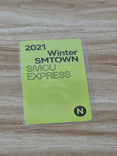 肖俊 威神V 2021 SMCU EXPRESS 專輯卡