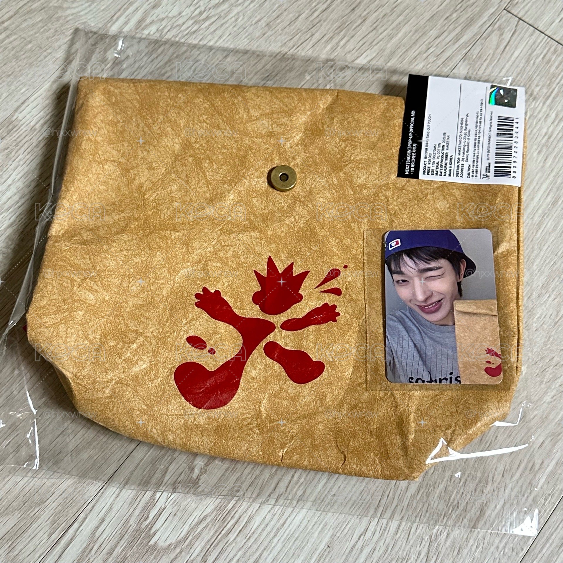 🫟 SAUCIN’ 快閃 收納袋 🐧小卡