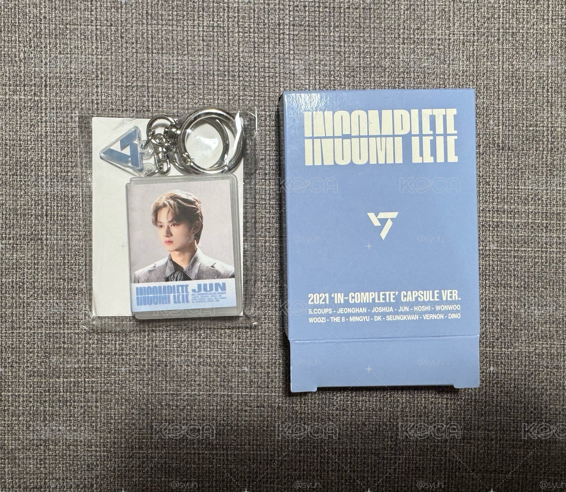 NEW_安可  'IN-COMPLETE' CAPSULE Ver.  吊飾 文俊輝