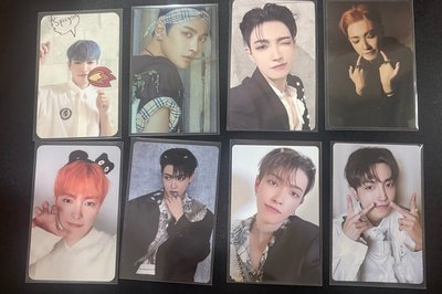 ATEEZ 弘中 的各種小卡