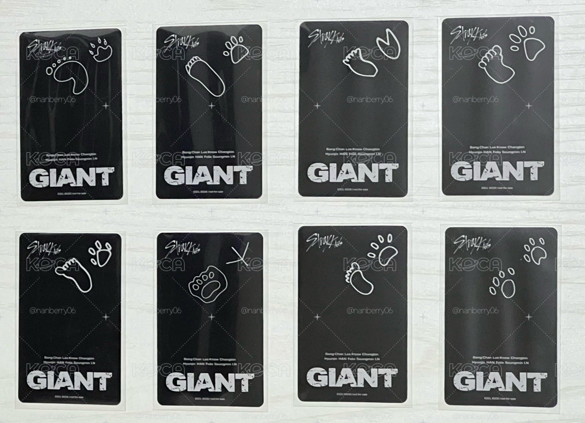 SKZ GIANT 棒棒糖卡
