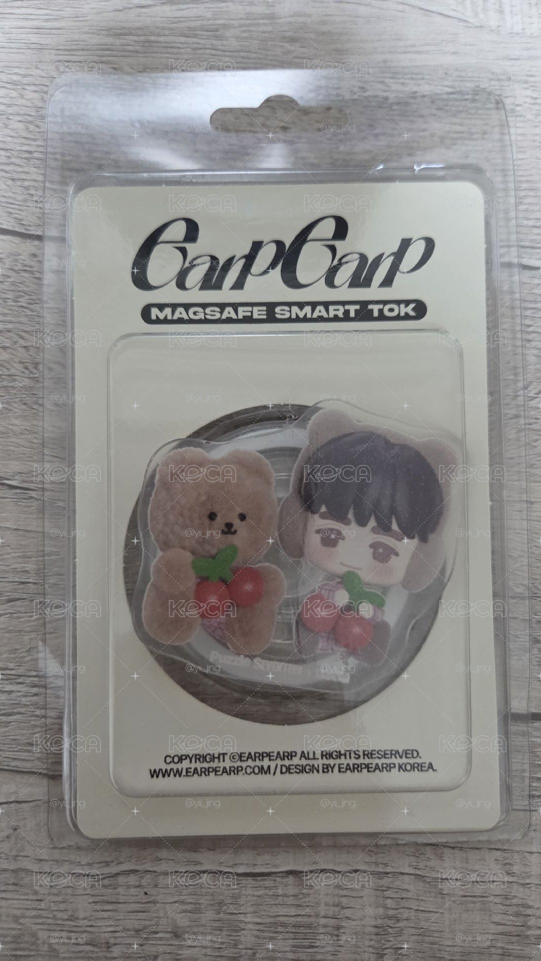 Seventeen S.coups Earpearp聯名 磁吸支架