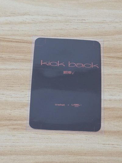 思成 威神V Kick Back Owhat 簽售卡