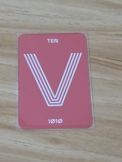 Ten 威神V Frequency 專輯卡 & ATW Owhat 特典卡 & SMT 專輯卡