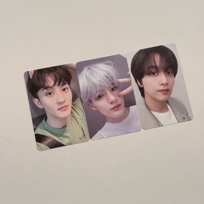 NCT DREAM 7TH ANNIVERSARY 夜光貼紙小卡 Mark Jeno Haechan單卡