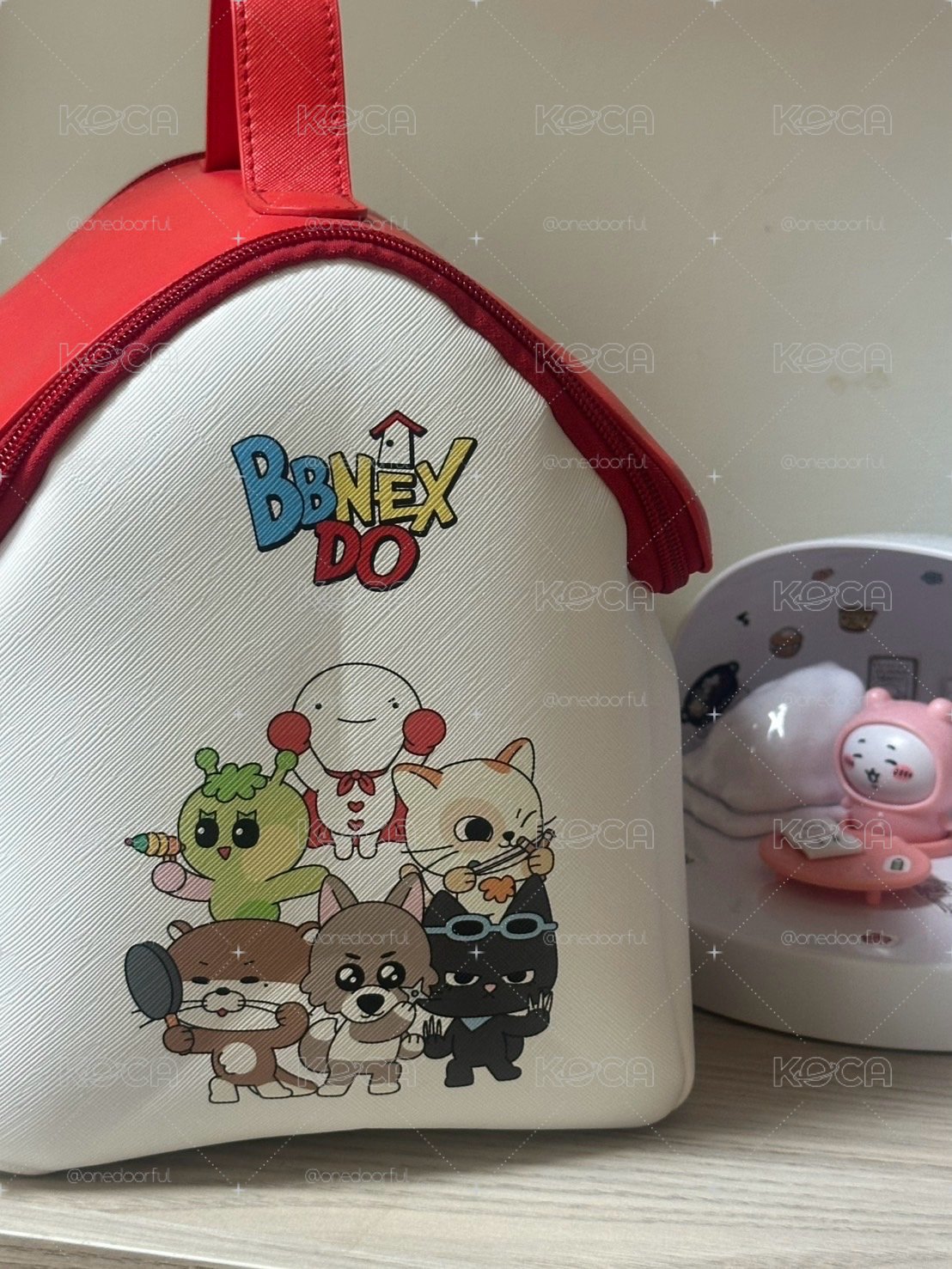 BBNEXDO 背包袋子 房子造型拉鏈包