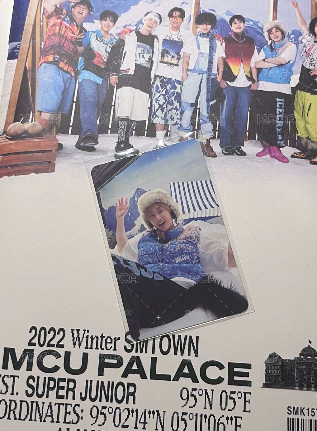 2022 SM冬專 (SJ ver.) 赫卡+雲小海報+團體海報❄️