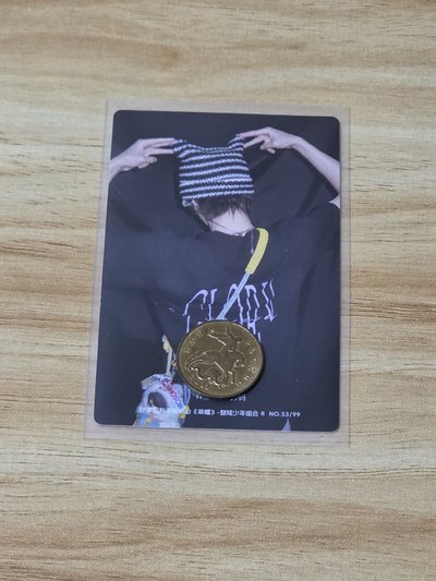 志鑫 TOP 2025 TF家族新年音樂會 榮耀 小卡 雙面卡