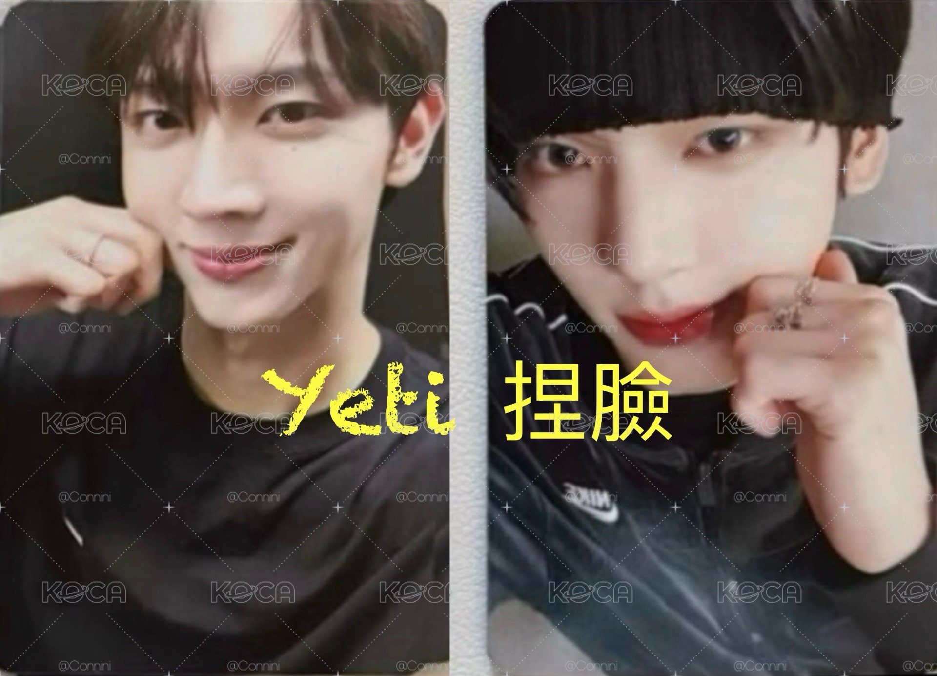 A2B 迷一 Yeti 捏臉_韓維辰+劉昇彥_2張_預售