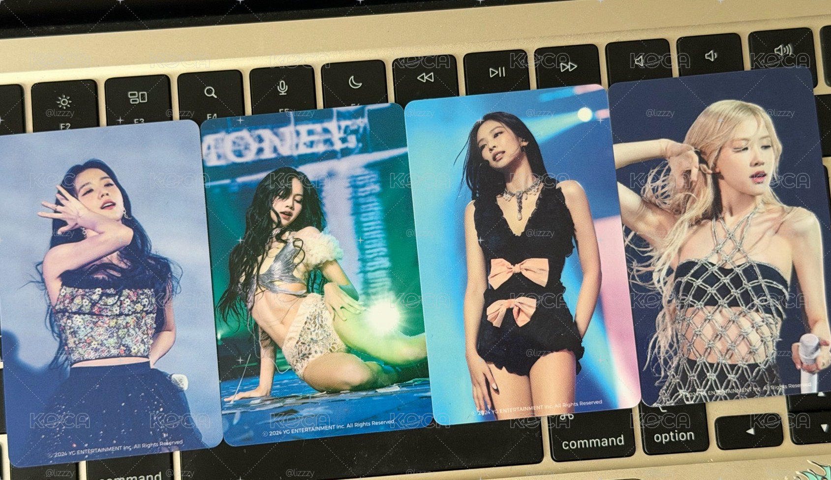 Jisoo.Lisa.Jennie.Rosé｜電影卡(4張不拆）