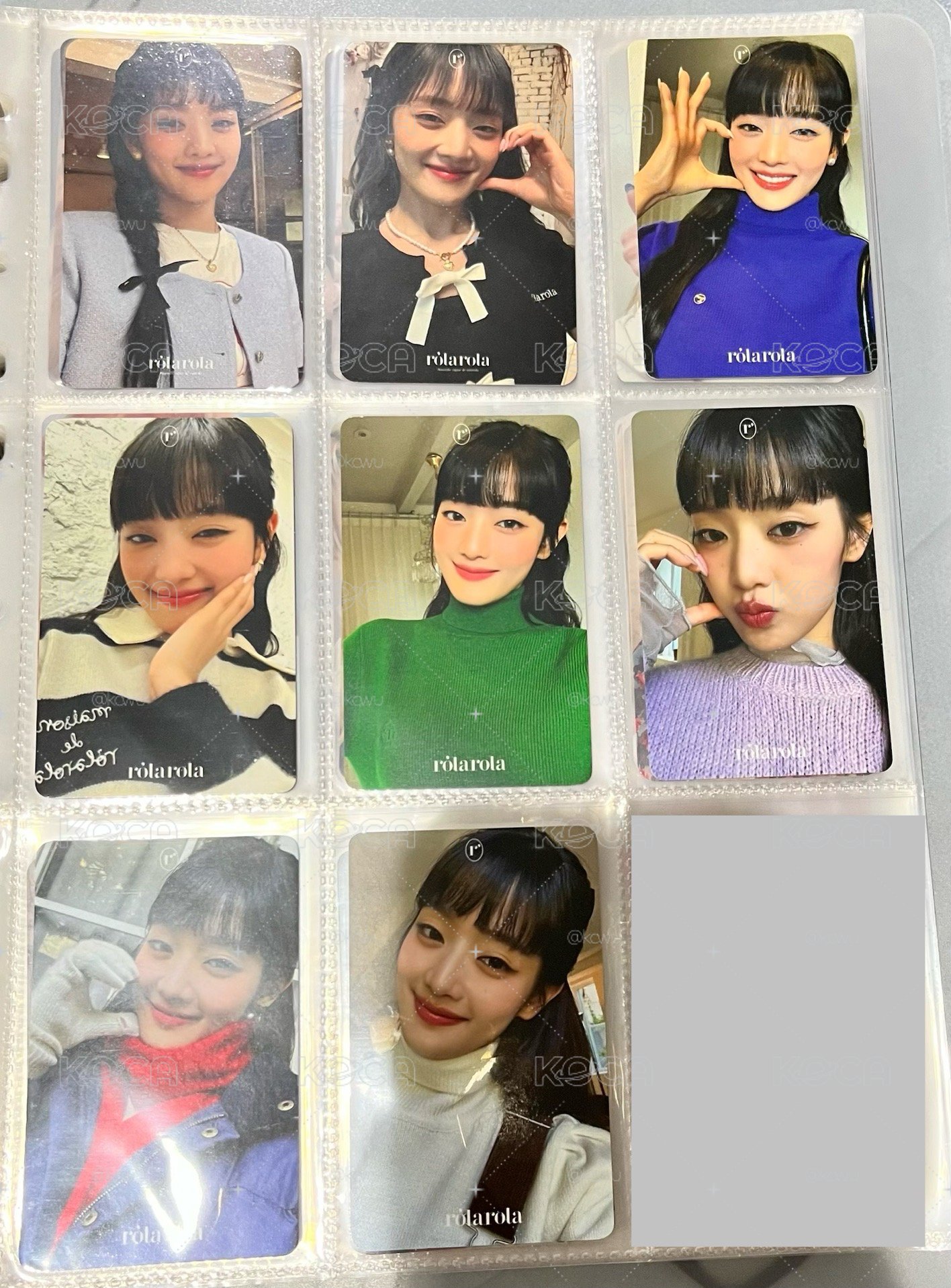 rola rola 代言卡 