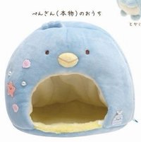 娃娃玩偶 藍企鵝屋海底場景組