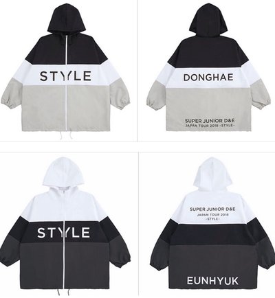 SUPER JUNIOR-D&E JAPAN TOUR 2018 STYLE 日巡 三巡 風衣外套 李東海 李赫宰