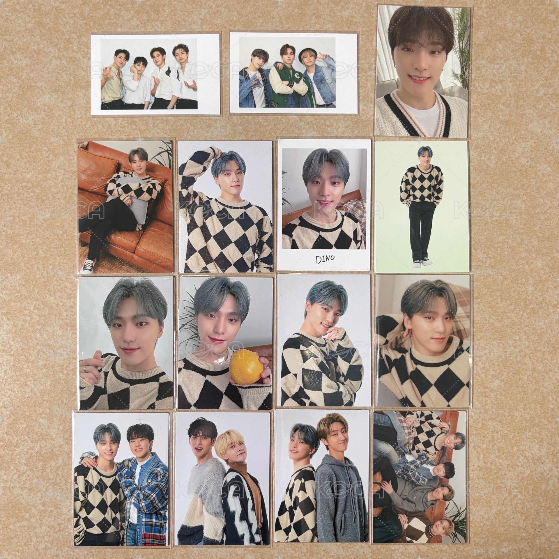 SEVENTEEN 日卡+incomplete小盤