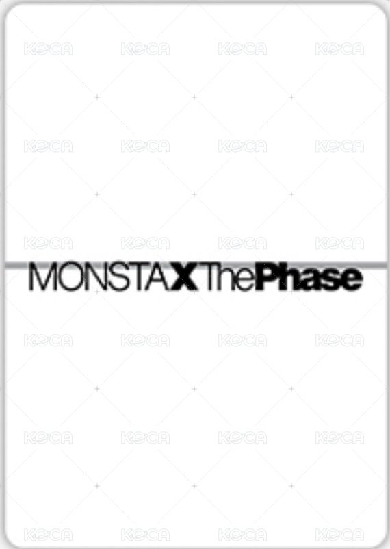 The Phase refined ver. 專輯卡  背面