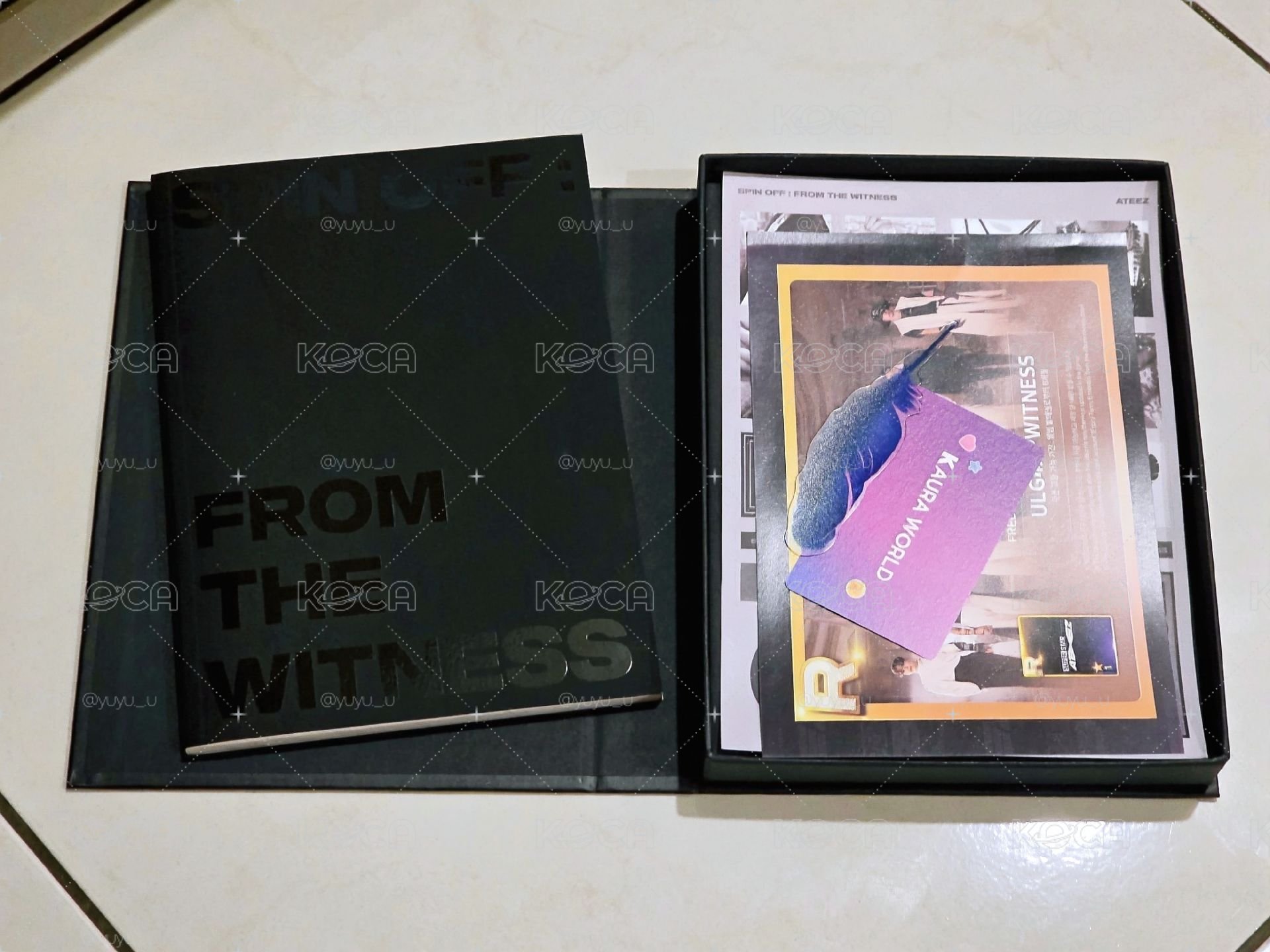 ATEEZ▪︎SPIN OFF: FROM THE WITNESS 專輯 Halazia空專