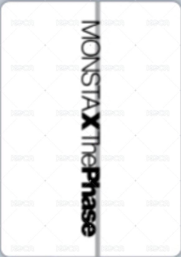 The Phase phase ver. 專輯卡  背面
