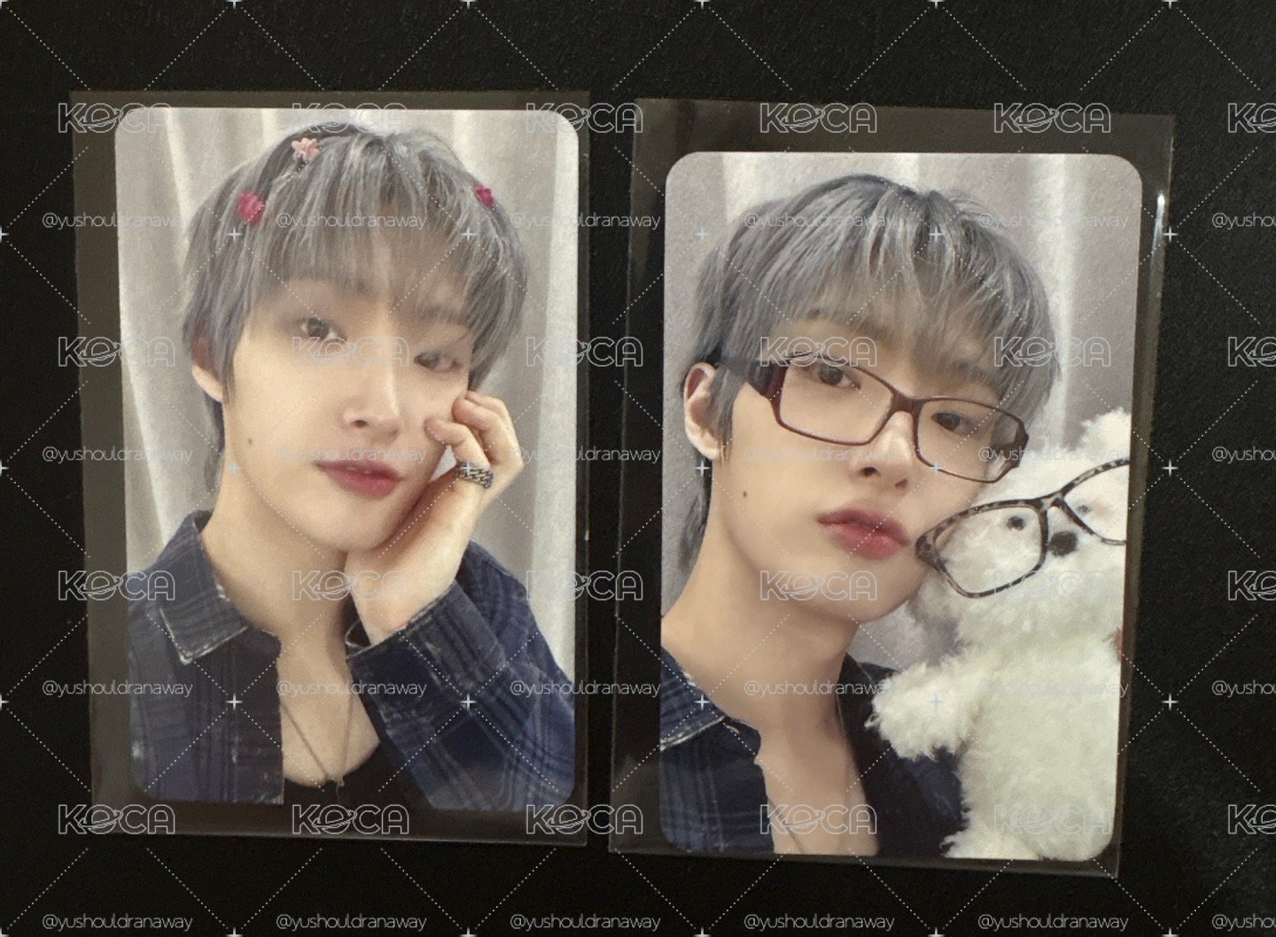  ATEEZ 旼琦 MSLD 聰明小狗+髮夾
