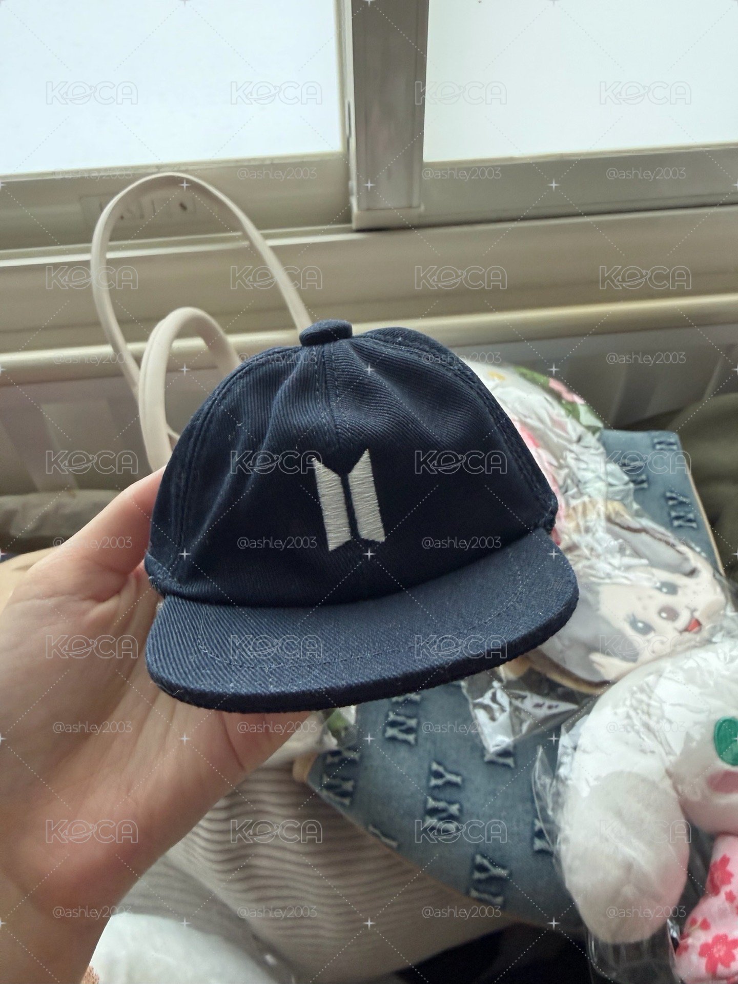 BTS 會員禮 帽子吊飾