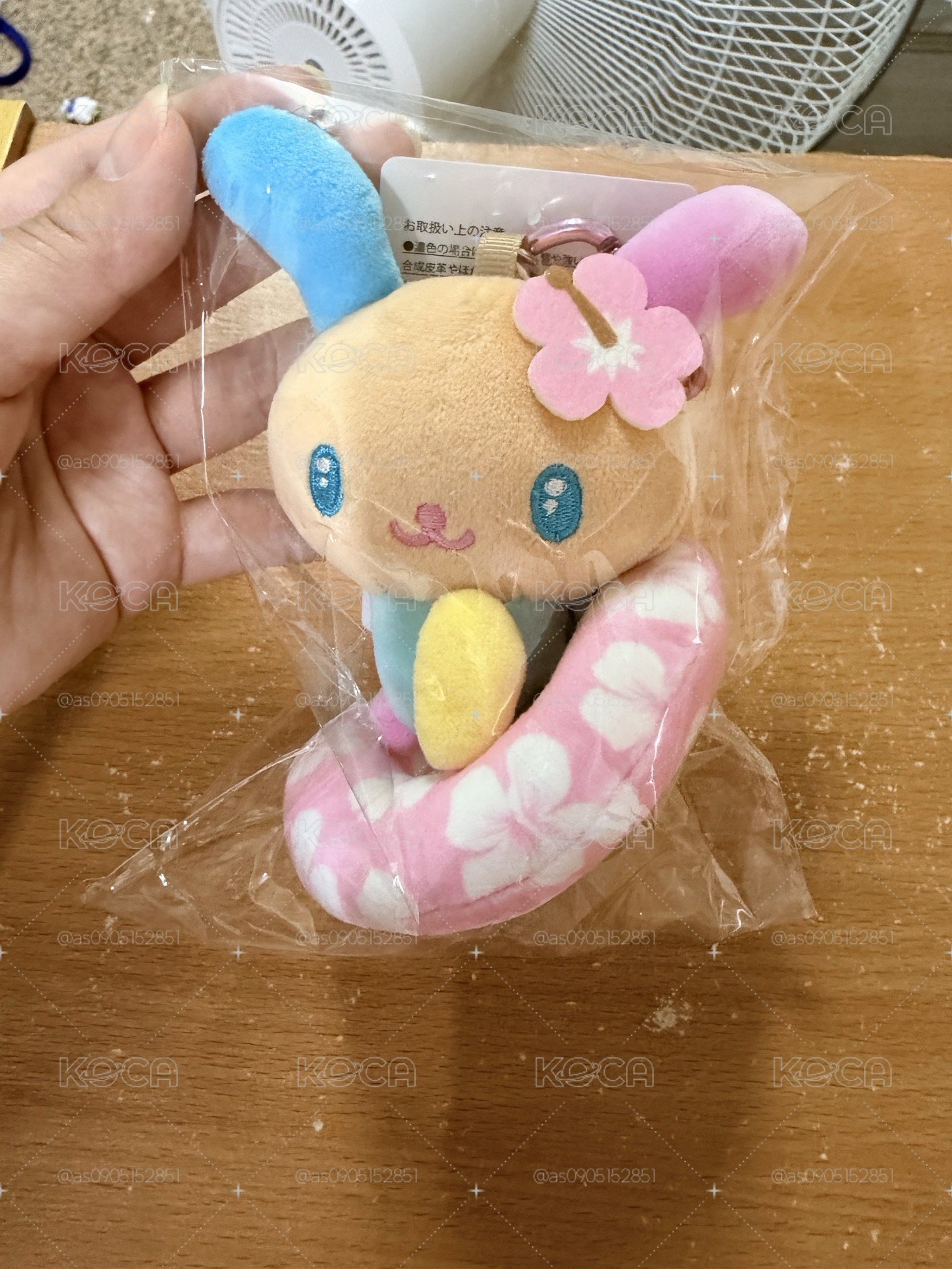 曬黑泳圈花小兔