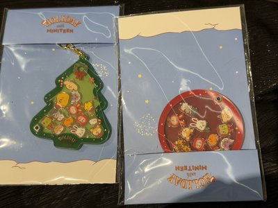聖誕MINITEEN 鑰匙圈吊飾 搖搖吊飾 兩款