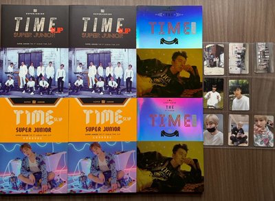 SJ 第九張正規專輯《Time Slip》李赫宰 李東海 全員團體 小卡