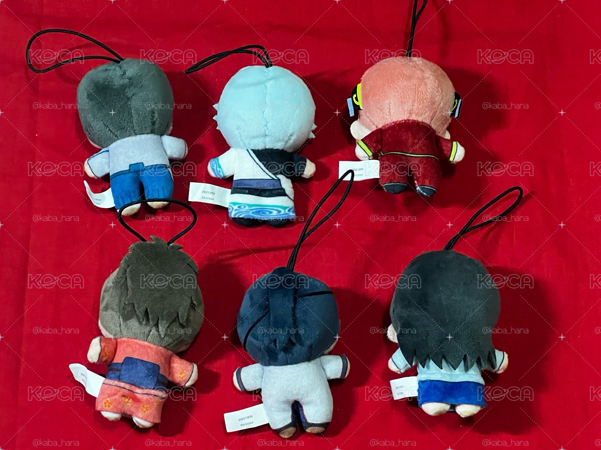 銀魂 ほわぬい 日本夾娃娃機限定娃娃 一套6款