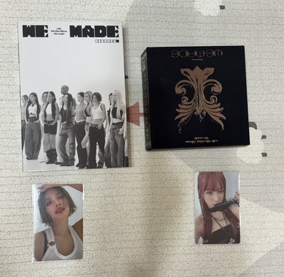 we made 各一張卡