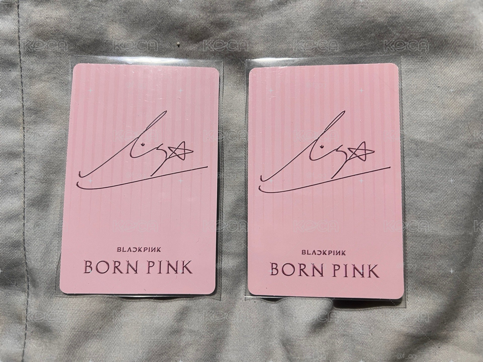 Born Pink 粉膠卡 Lisa 
