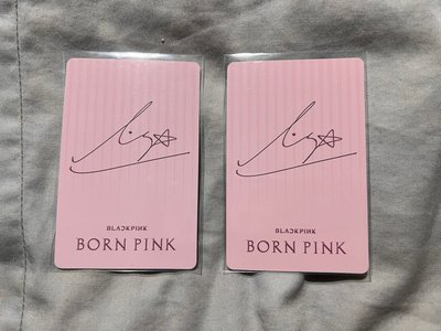 Born Pink 粉膠卡 Lisa 
