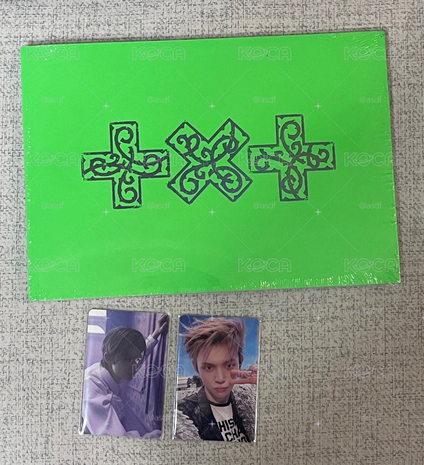 然竣未拆單封+日咖特典+日咖幸運卡