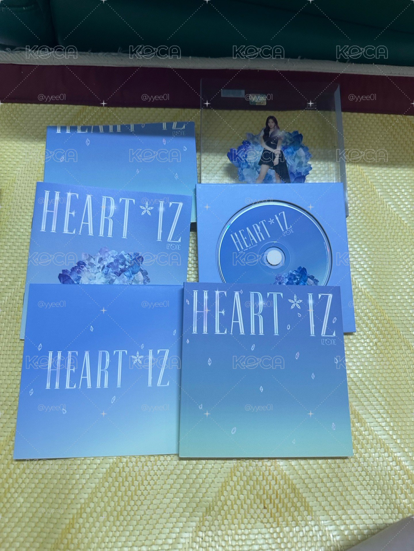 IZ&ONE HEART*IZ 專輯 Sapphire+violet ver.