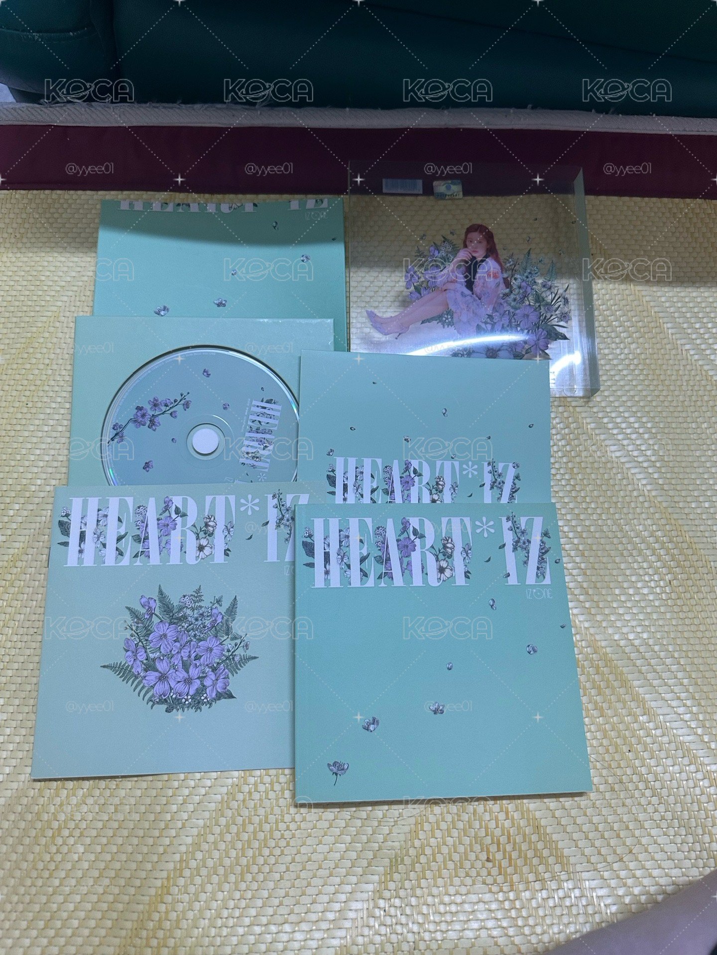 IZ&ONE HEART*IZ 專輯 Sapphire+violet ver.