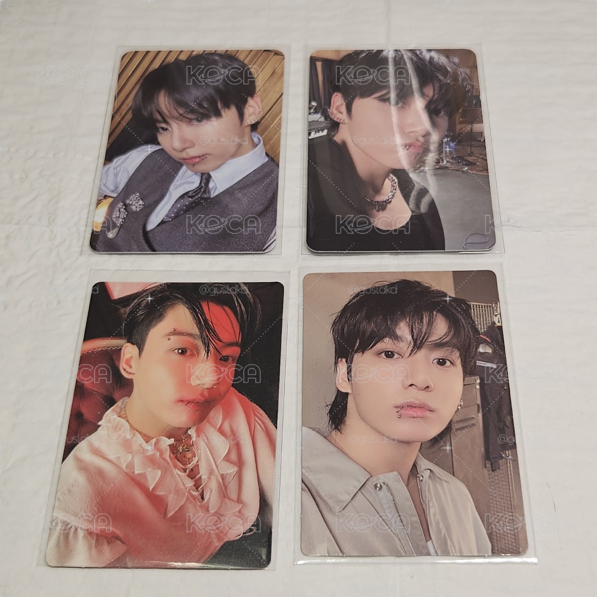 JK 專輯卡/周邊卡 4張組 Living Legend RIM Photo Folio GOLDEN