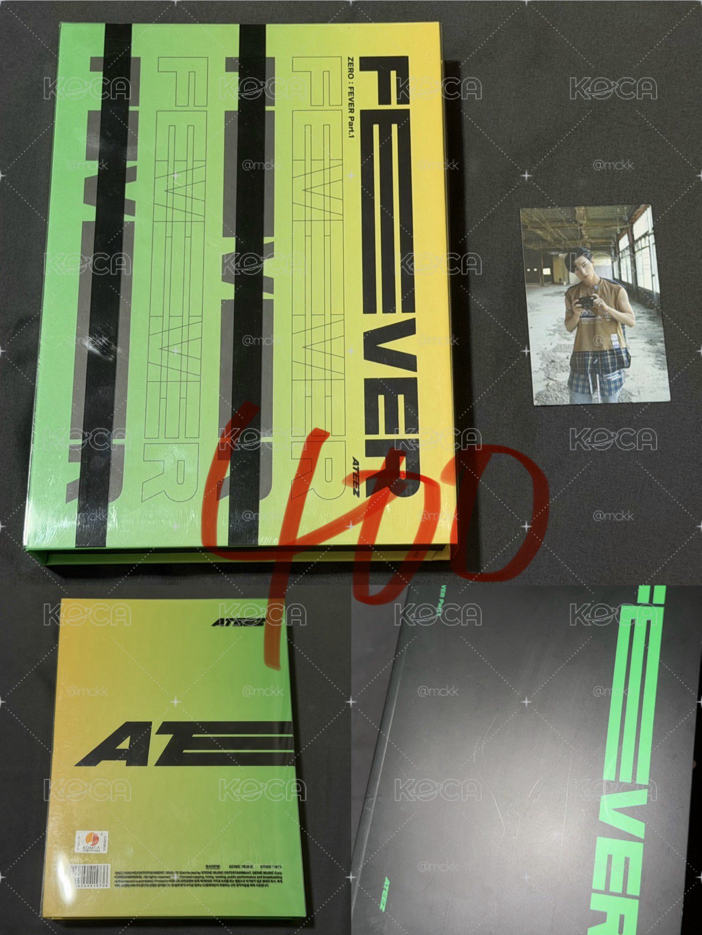 ATEEZ fever pt.1 pt.2全專