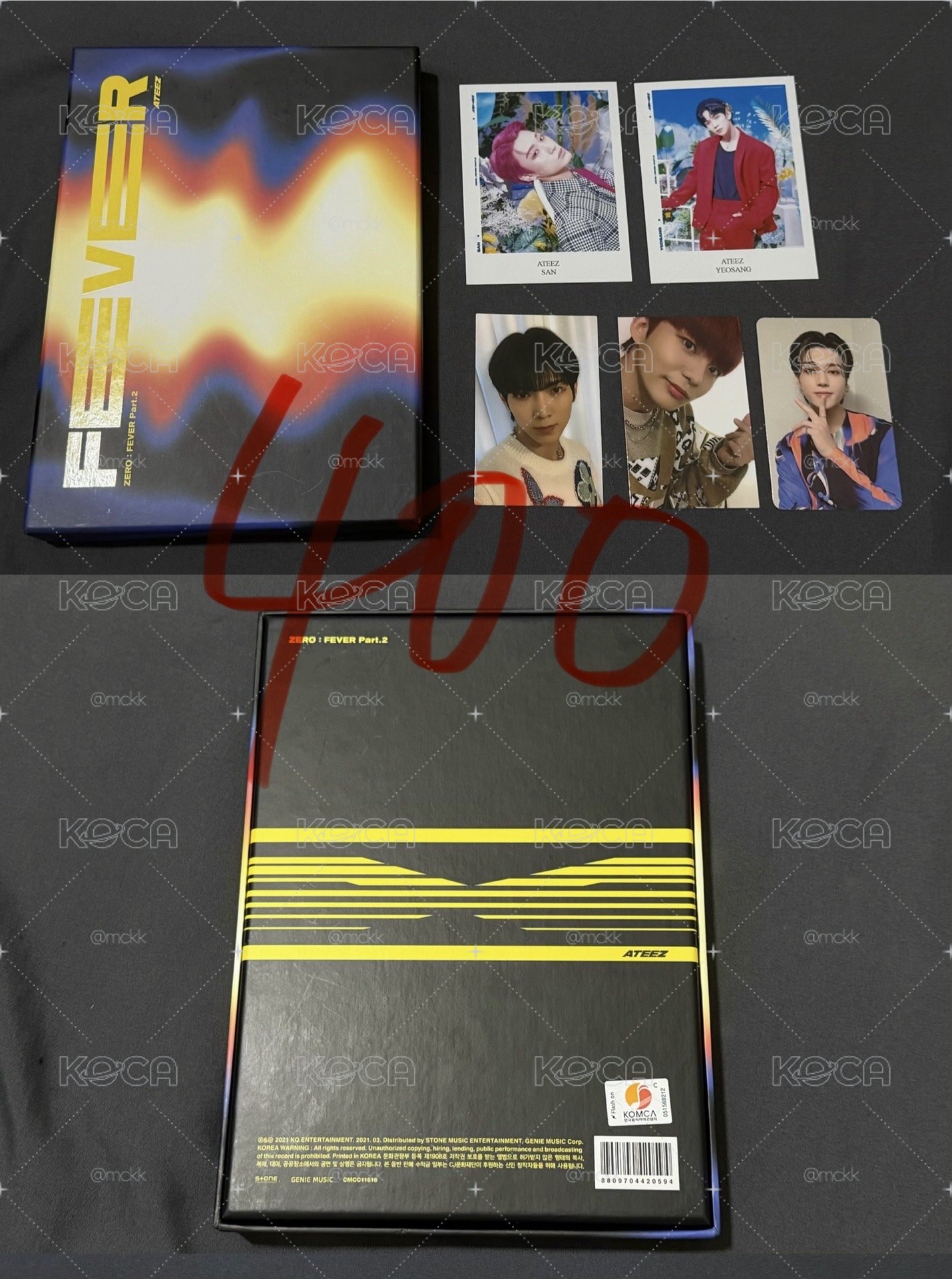 ATEEZ fever pt.1 pt.2全專
