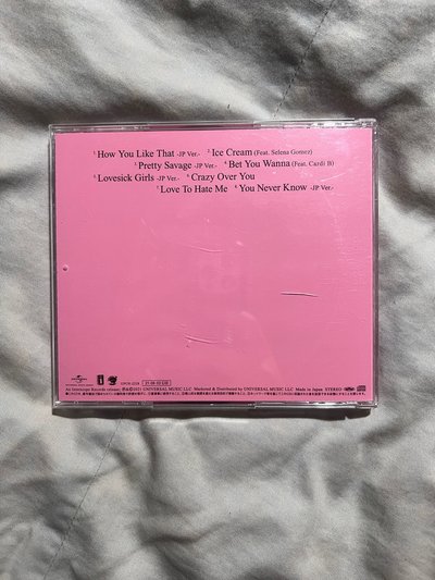 Blackpink The Album JP通常盤