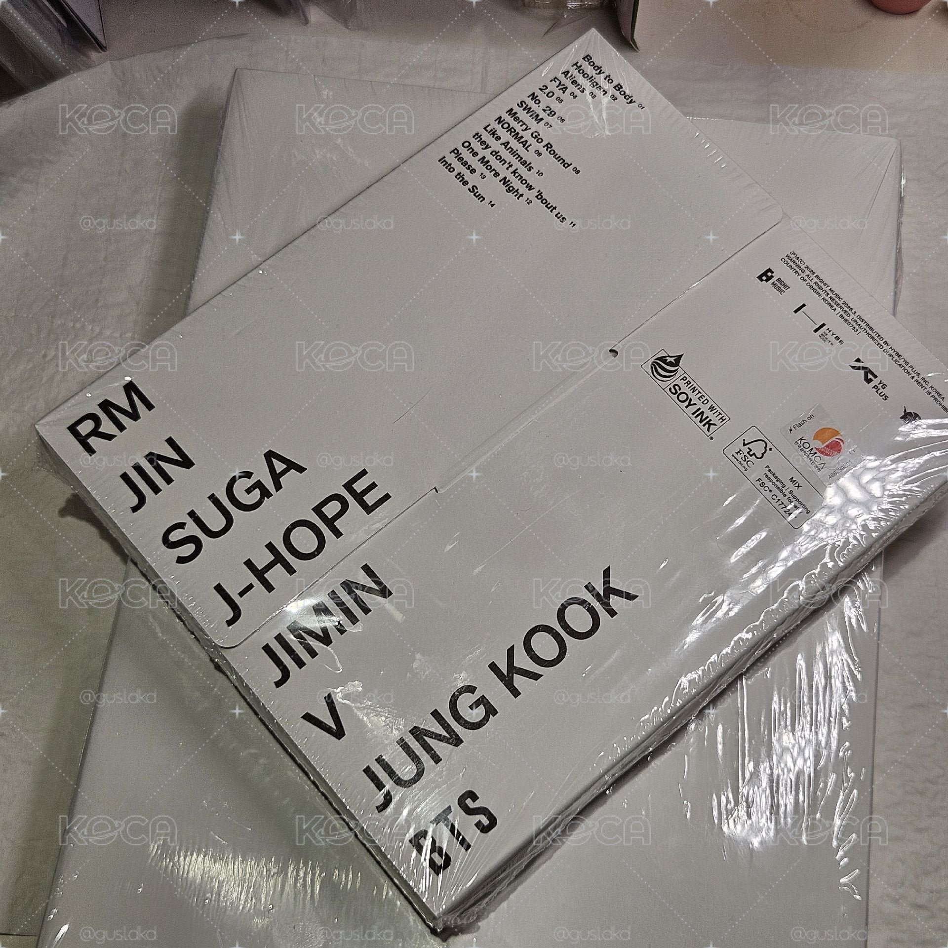 BTS ARIRANG 專輯 3版本一套 全新未拆