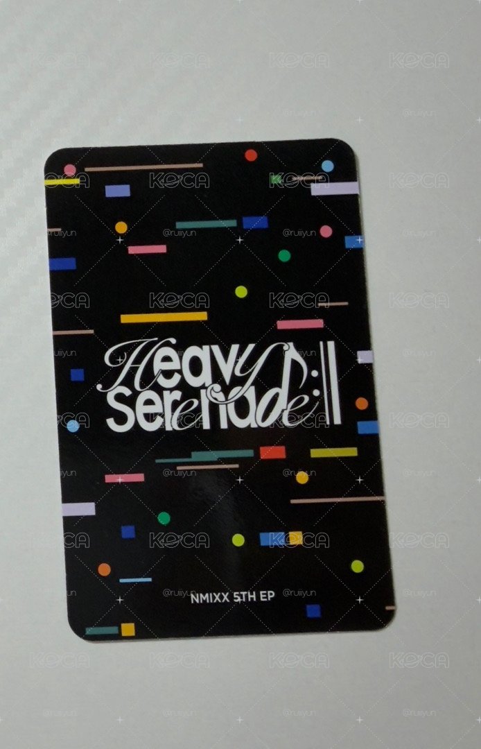 Heavy Serenade 普版 專輯卡 Serenade
