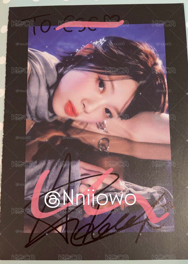 kotoko+yoona to簽