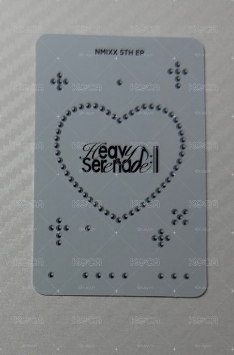 Heavy Serenade 普版 專輯卡 Heavy