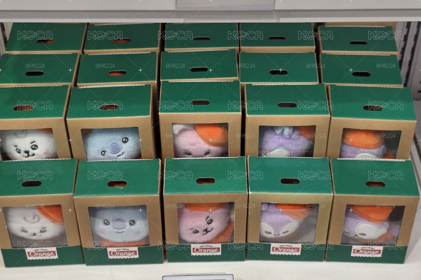 BT21 Baby 橘子派對系列 RJ cooky Koya mang
